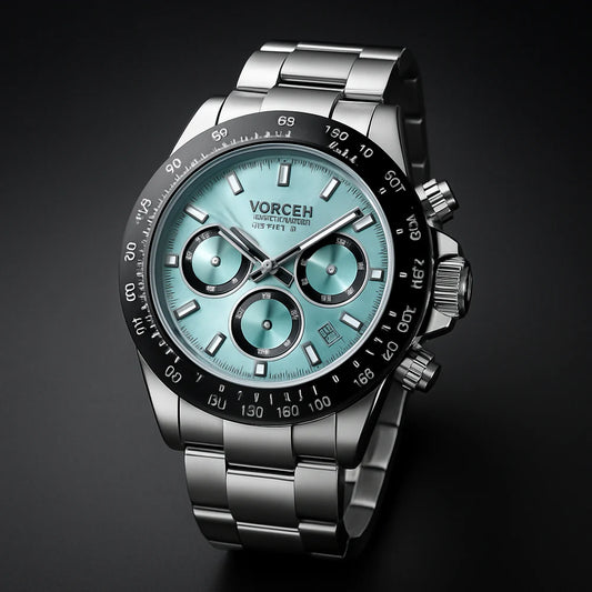 Men's Casual Quartz Calendar Pointer Watch